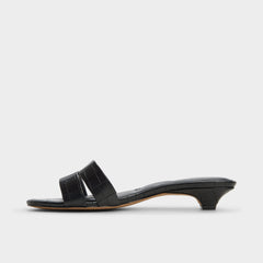 Scarletta Black Women's Heeled mules - Heeled mule, Kitten heel | Aldo sale