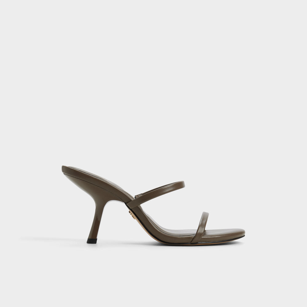 Avelinda in Khaki - Heeled mule | Aldo on sale