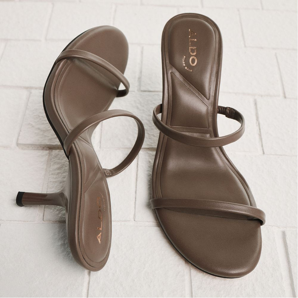 Avelinda in Khaki - Heeled mule | Aldo on sale