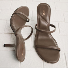 Avelinda in Khaki - Heeled mule | Aldo on sale