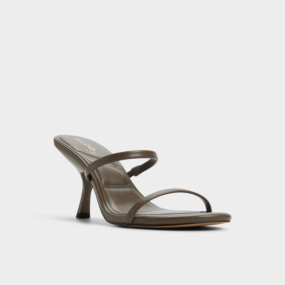 Avelinda in Khaki - Heeled mule | Aldo on sale