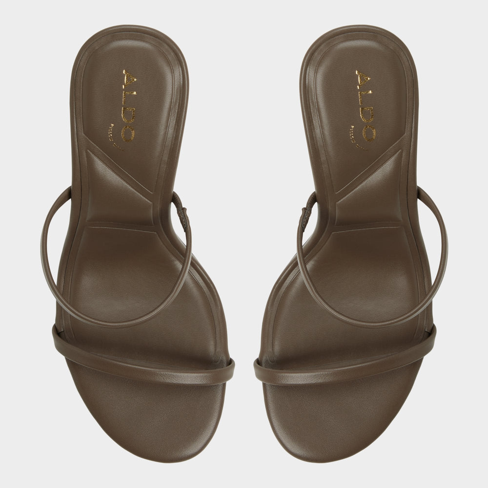 Avelinda in Khaki - Heeled mule | Aldo on sale
