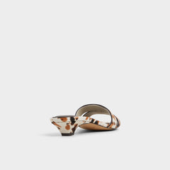Scarletta White/Black Women's Heeled mules - Heeled mule, Kitten heel | Aldo for sale
