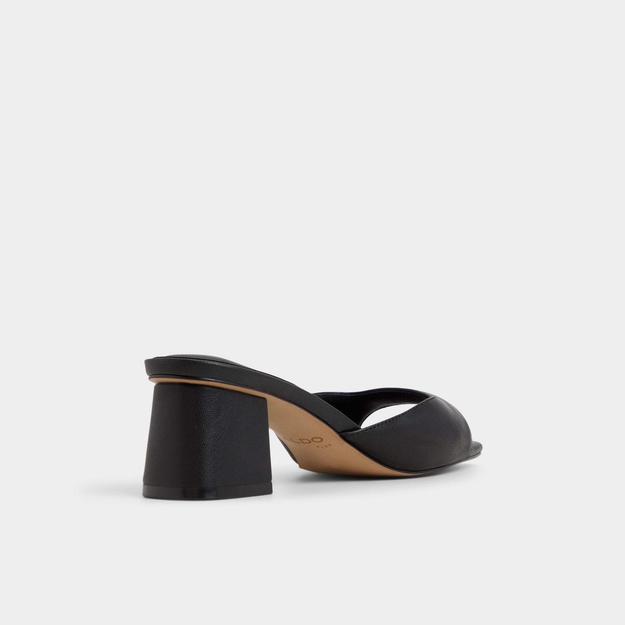 Aneky in Black - Heeled mule, Block heel | Aldo online