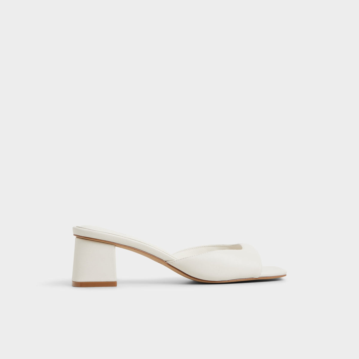 Aneky in White Bone - Heeled mule, Block heel | Aldo discount