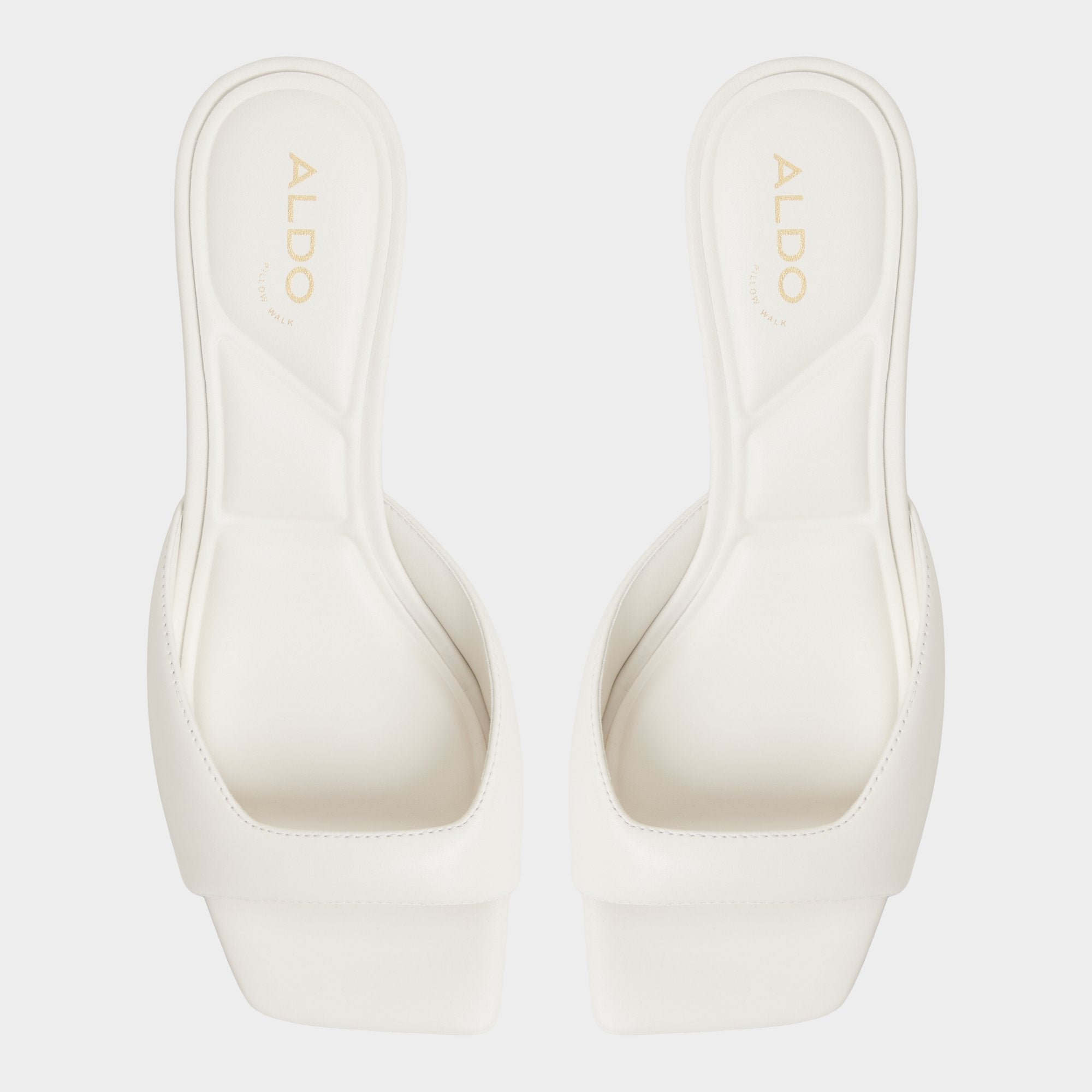 Aneky in White Bone - Heeled mule, Block heel | Aldo discount
