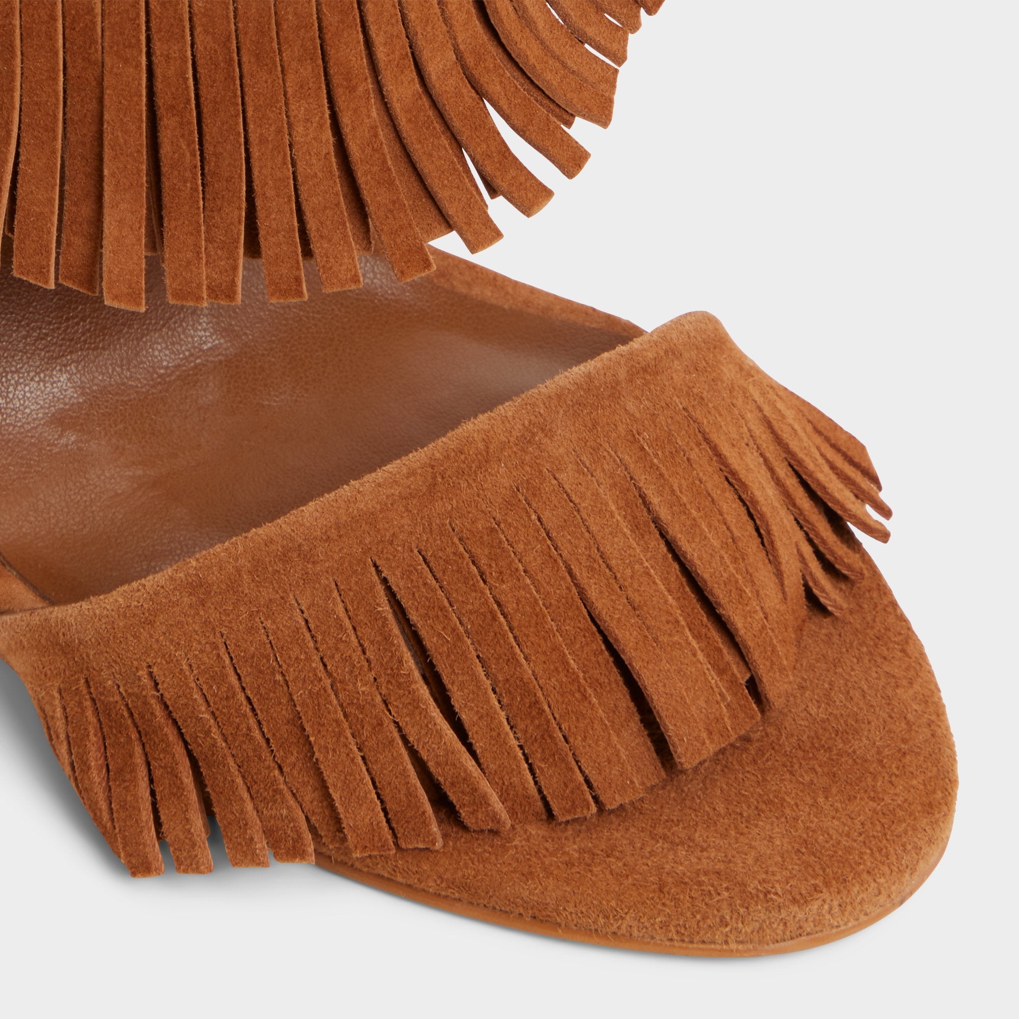 Nahanie in Medium Brown - Heeled mule, Stiletto heel | Aldo sale