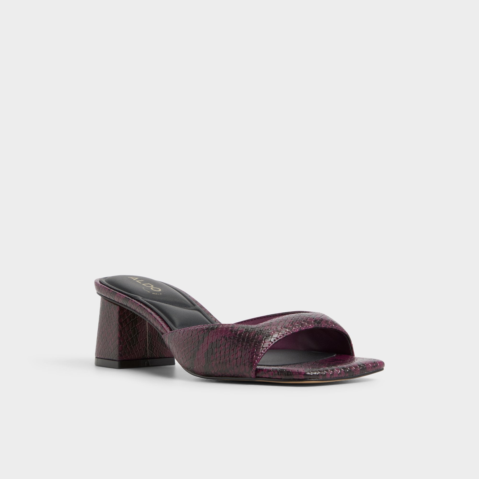 Aneky in Bordo - Heeled mule, Block heel | Aldo on sale