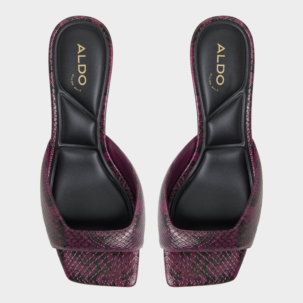 Aneky in Bordo - Heeled mule, Block heel | Aldo on sale