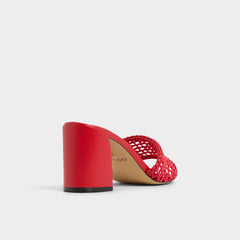 Beachdate Bright Red Women's Block heels - Heeled mule, Block heel | Aldo for sale