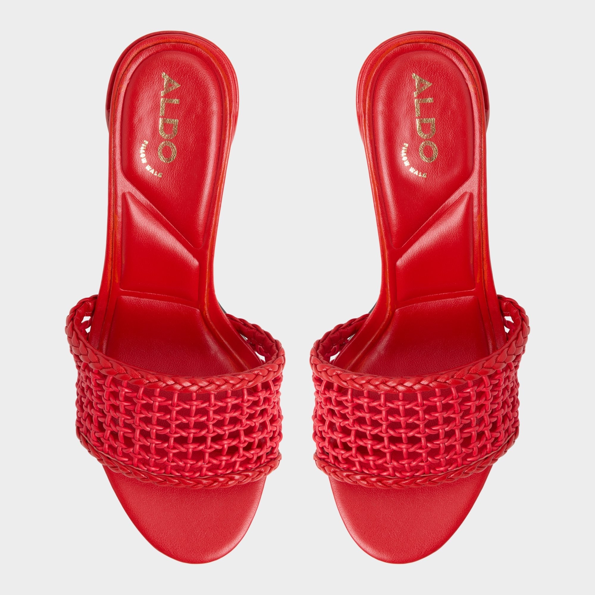 Beachdate Bright Red Women's Block heels - Heeled mule, Block heel | Aldo for sale