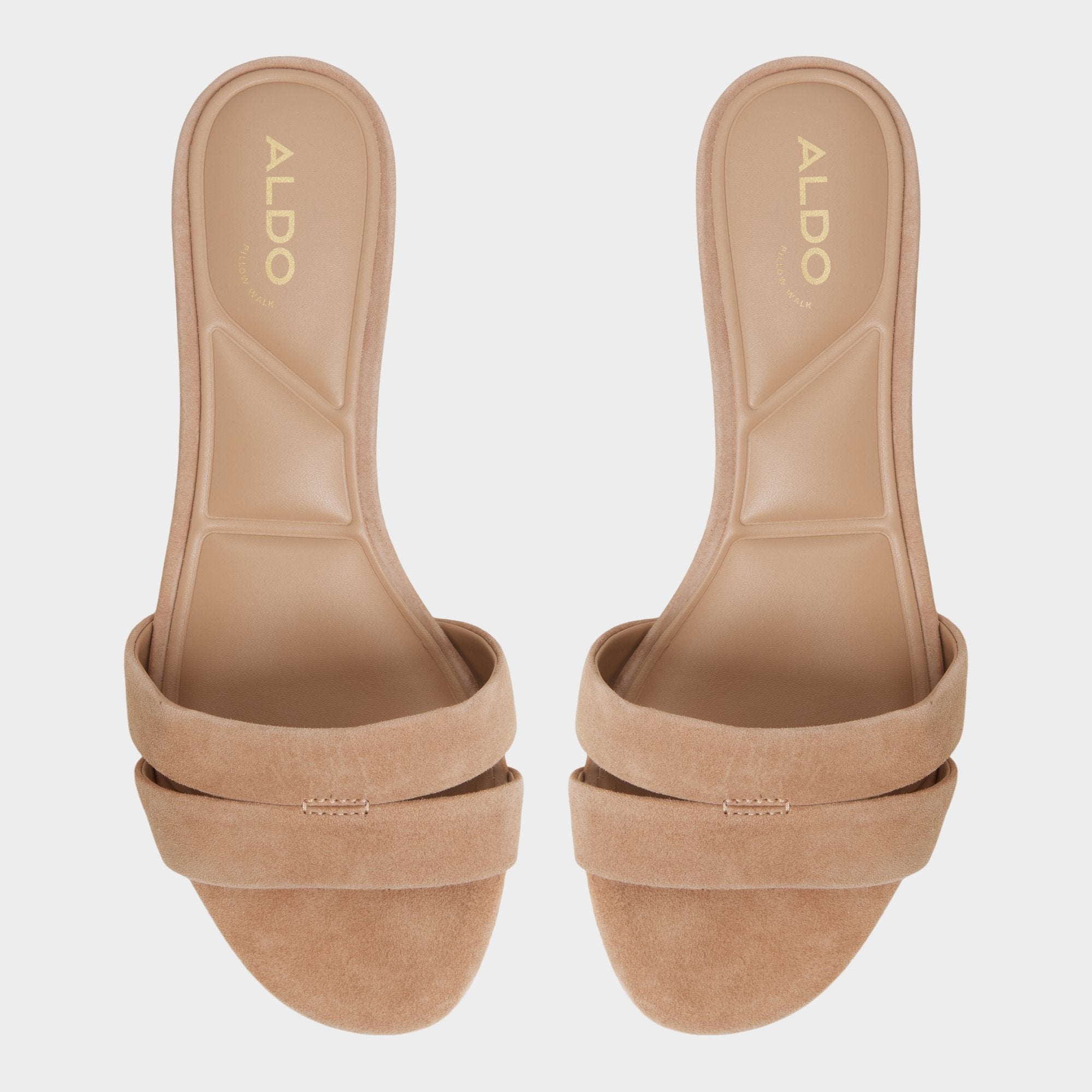 Scarletta Medium Brown Women's Heeled mules - Heeled mule, Kitten heel | Aldo online