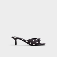 Belerose in Black White - Heeled mule, Stiletto heel | Aldo discount