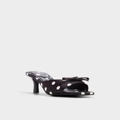 Belerose in Black White - Heeled mule, Stiletto heel | Aldo discount