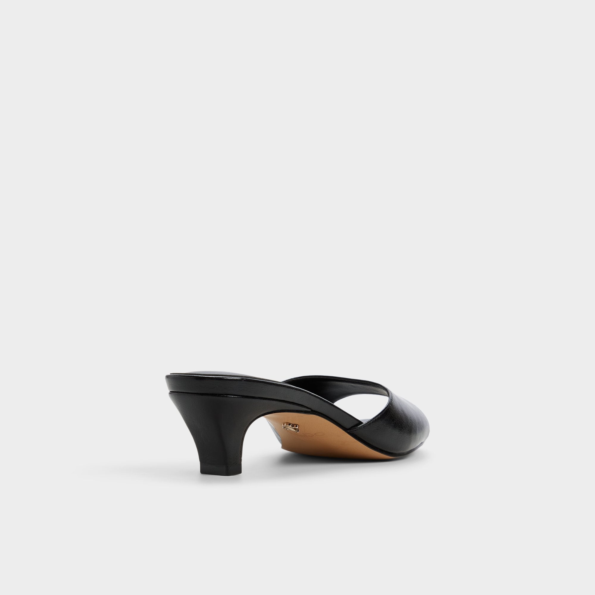 Haeden Black Women's Heeled mules - Heeled mule, Kitten heel | Aldo sale