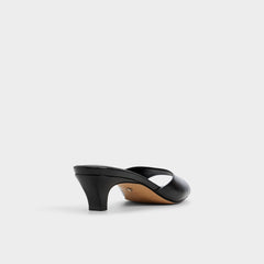Haeden Black Women's Heeled mules - Heeled mule, Kitten heel | Aldo sale