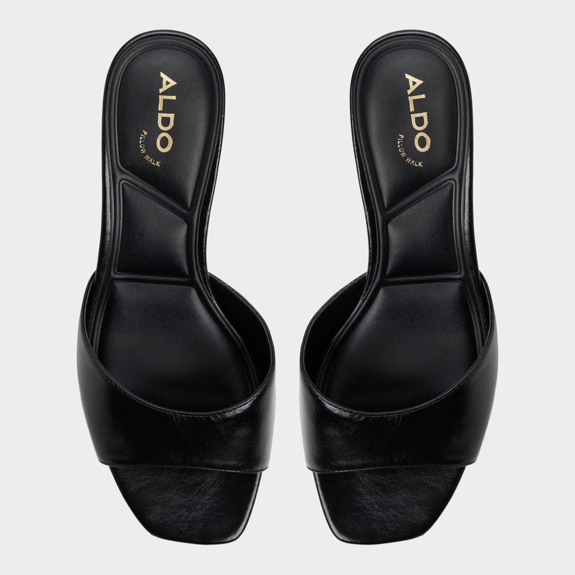 Haeden Black Women's Heeled mules - Heeled mule, Kitten heel | Aldo sale