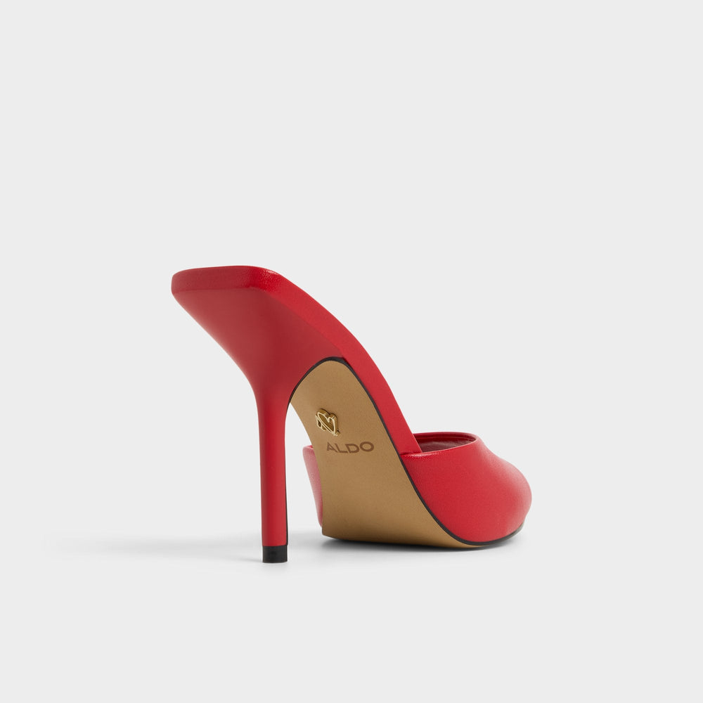 Madelan in Bright Red - Heeled mule, Stiletto heel | Aldo on sale