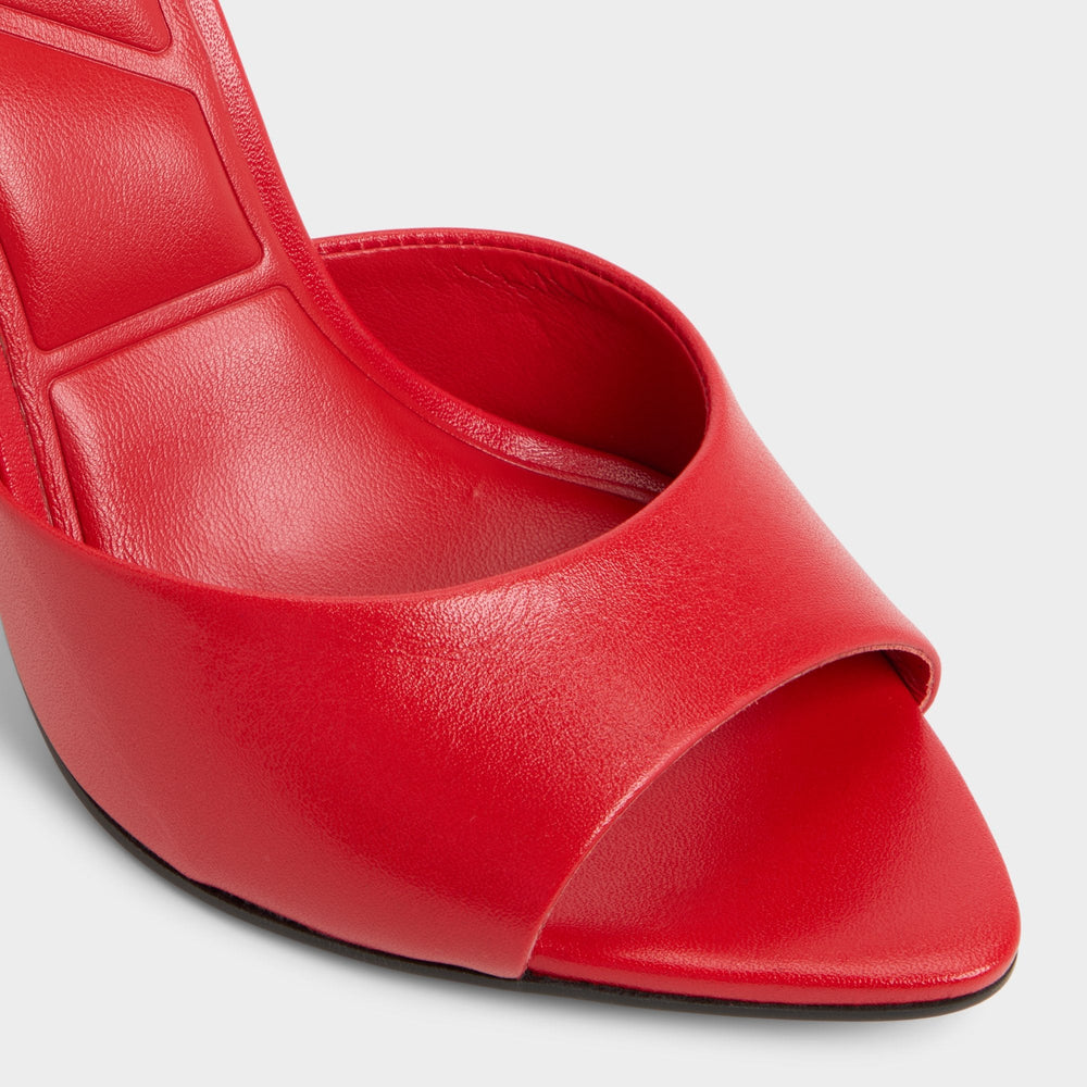 Madelan in Bright Red - Heeled mule, Stiletto heel | Aldo on sale