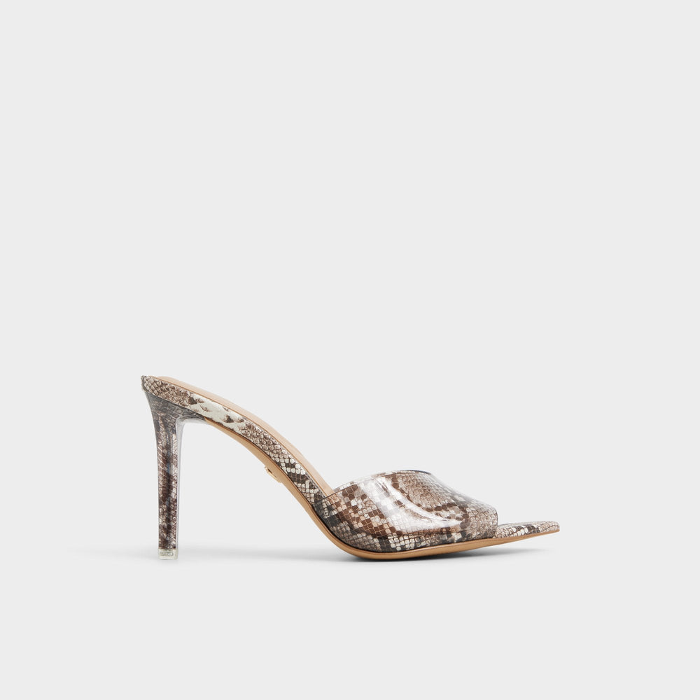 Anitabrilden Other Grey Women's Mule slides - Heeled mule, Stiletto heel | Aldo on sale