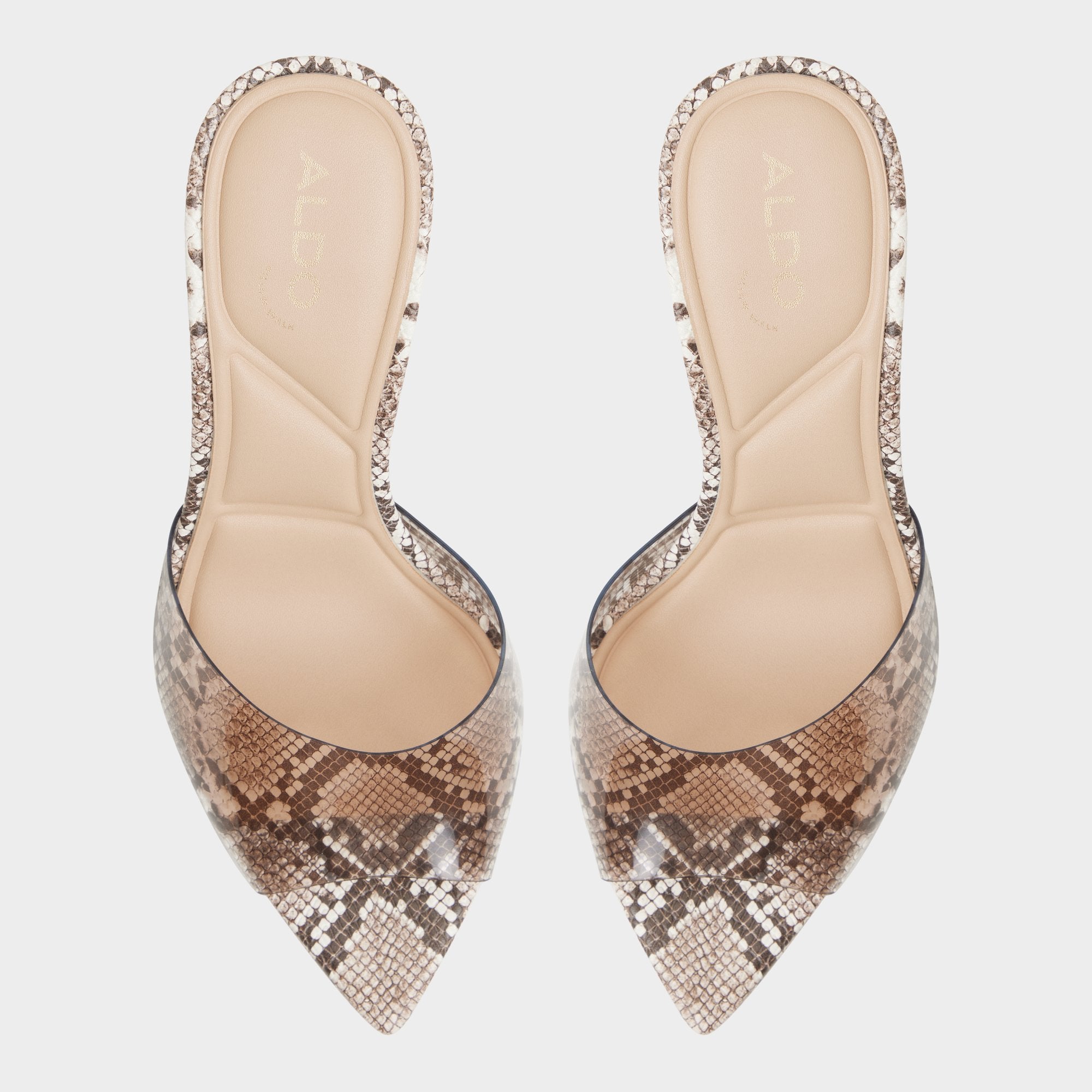 Anitabrilden Other Grey Women's Mule slides - Heeled mule, Stiletto heel | Aldo on sale