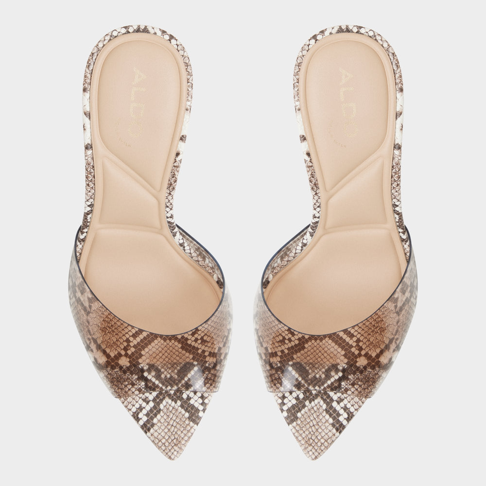 Anitabrilden Other Grey Women's Mule slides - Heeled mule, Stiletto heel | Aldo on sale