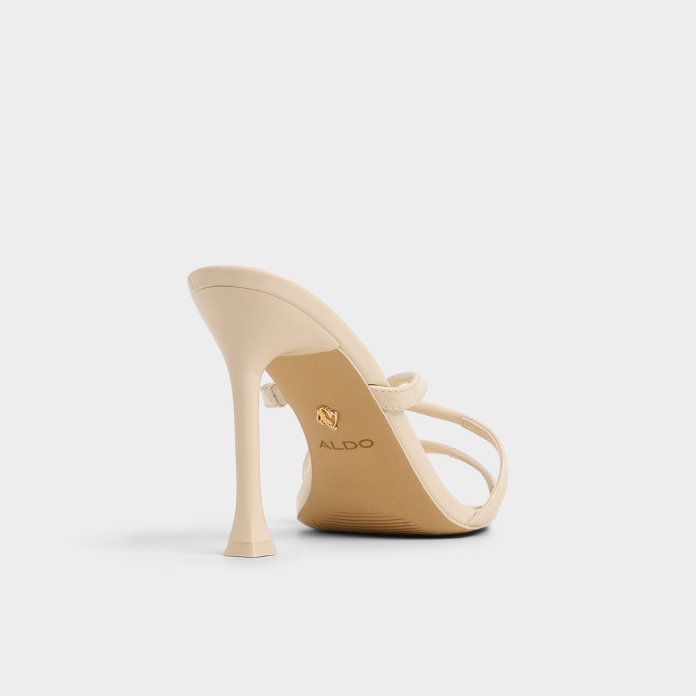 Velaia Light Beige Women's Heeled mules - Heeled mule, Stiletto heel | Aldo for sale