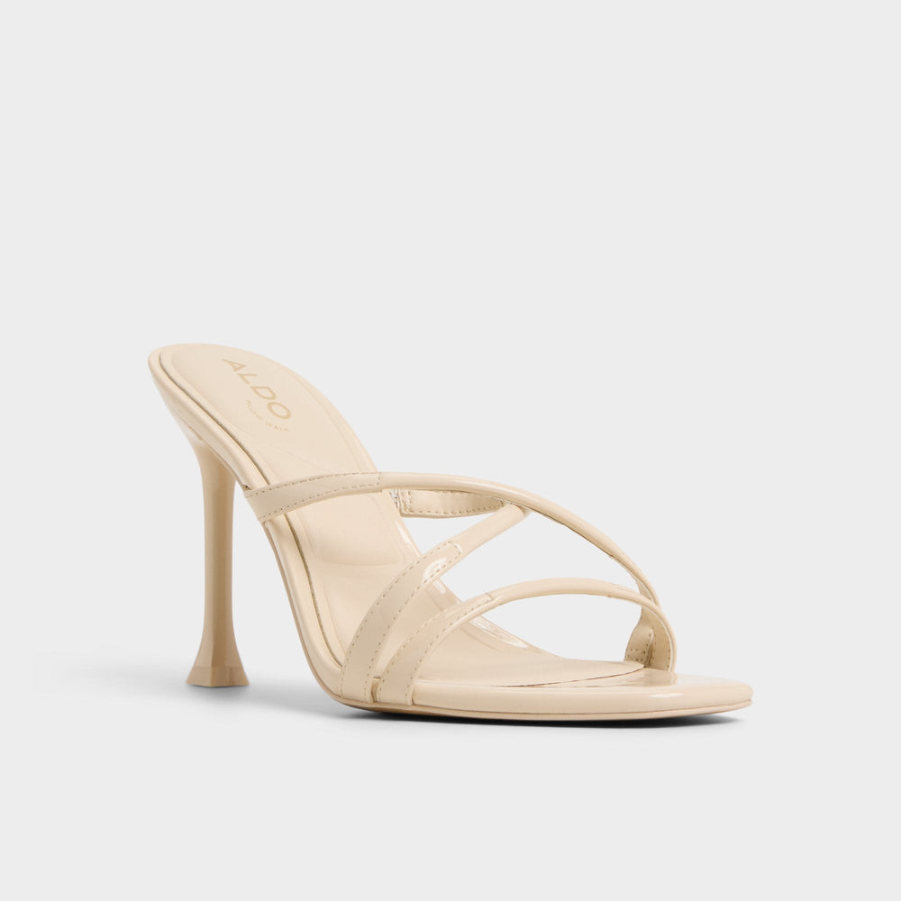 Velaia Light Beige Women's Heeled mules - Heeled mule, Stiletto heel | Aldo for sale