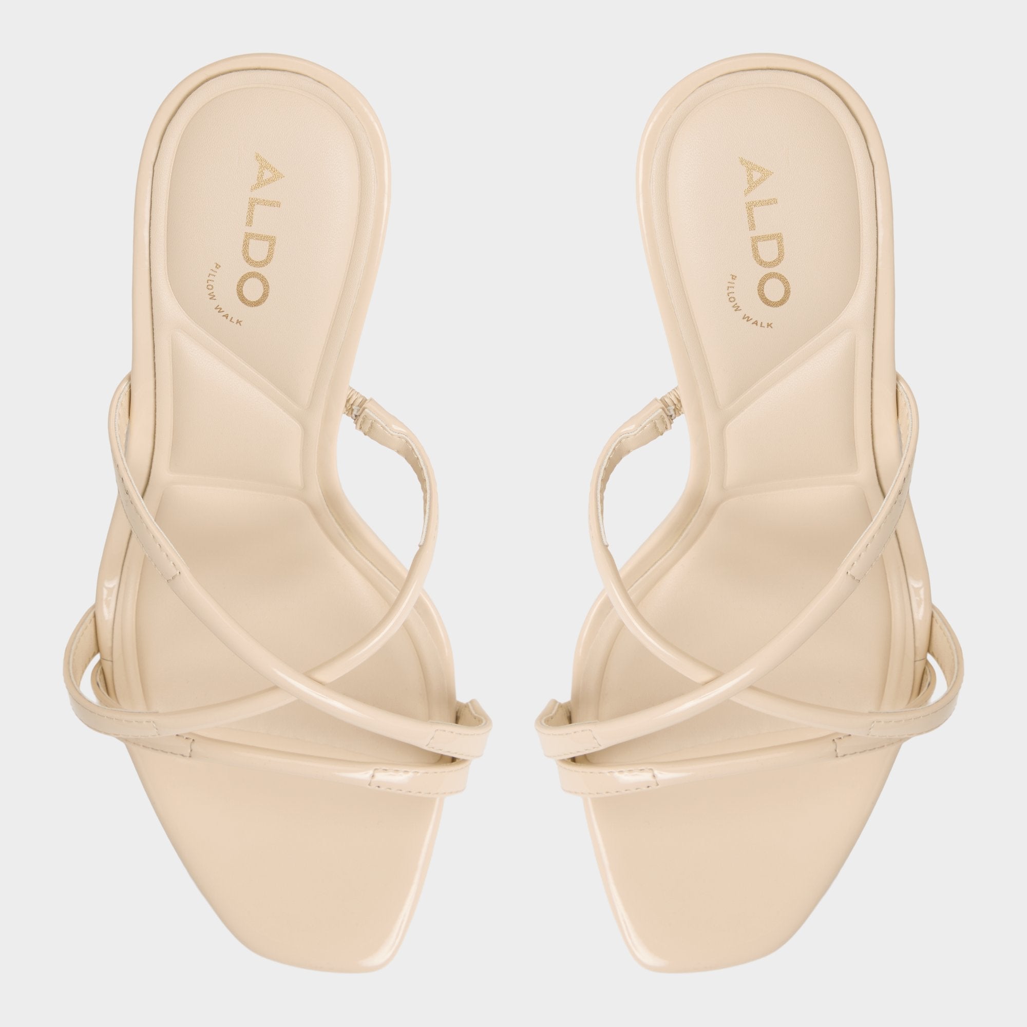 Velaia Light Beige Women's Heeled mules - Heeled mule, Stiletto heel | Aldo for sale