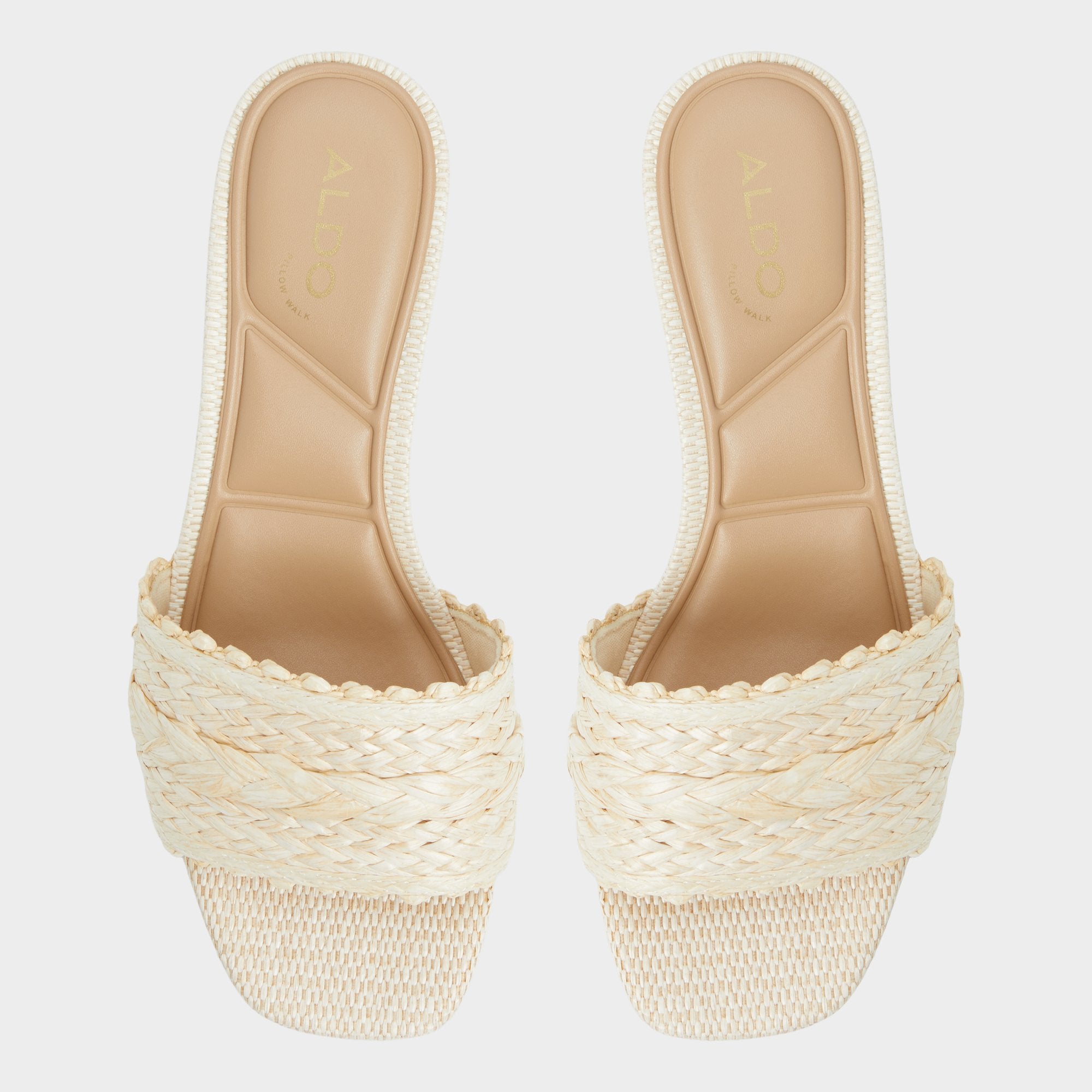 Claudina Natural Women's Block heels - Heeled mule, Block heel | Aldo online