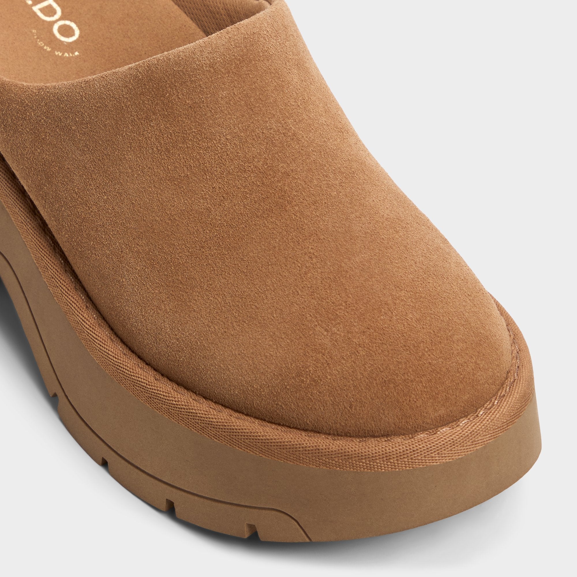 Academia Camel Women's Cold Weather Shoes - Heeled mule, Lug sole | Aldo sale