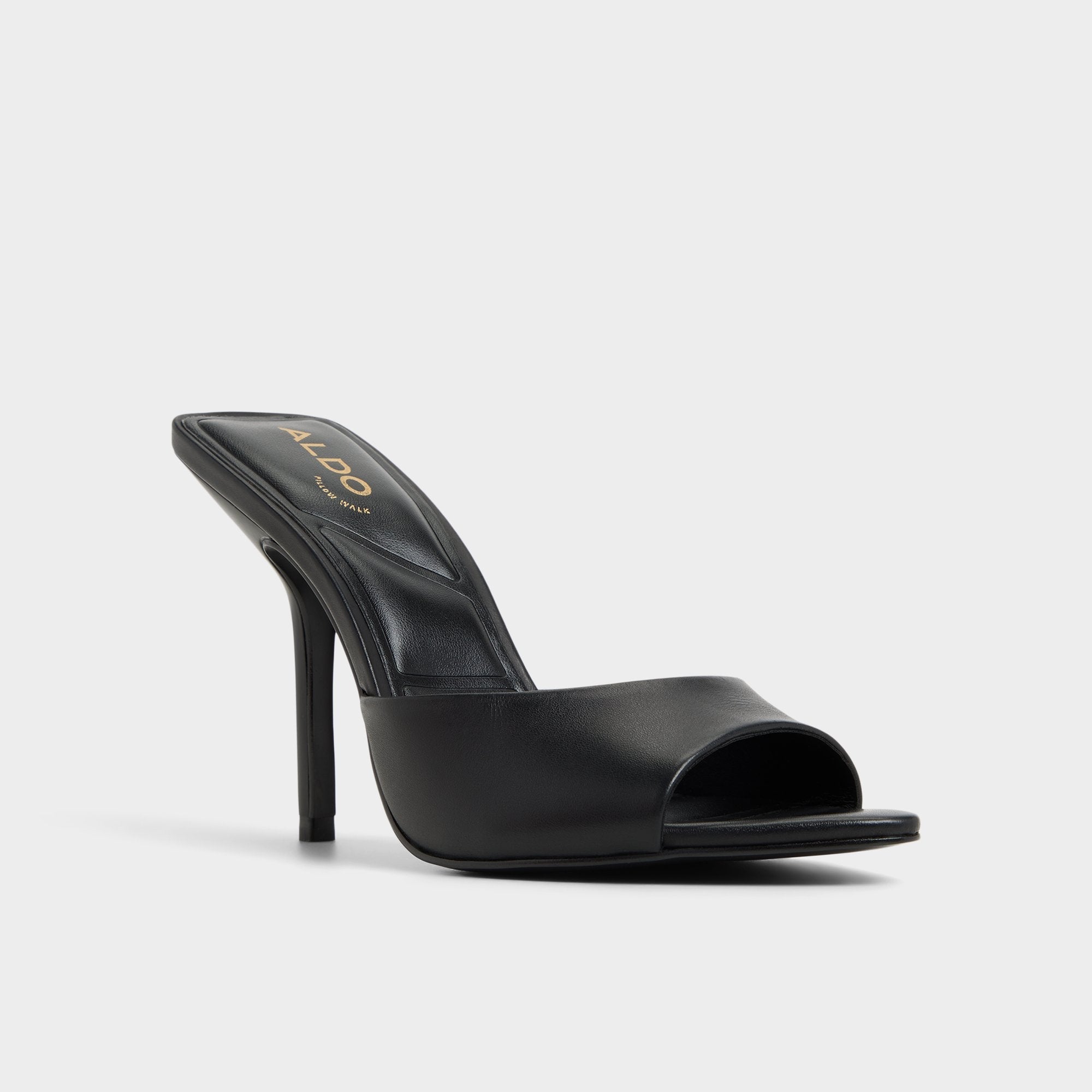 Madelan in Black - Heeled mule, Stiletto heel | Aldo online