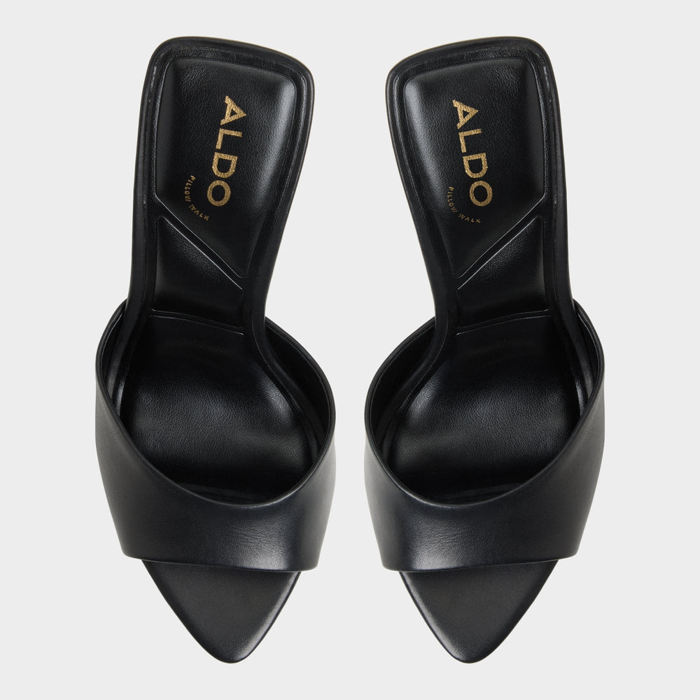 Madelan in Black - Heeled mule, Stiletto heel | Aldo online