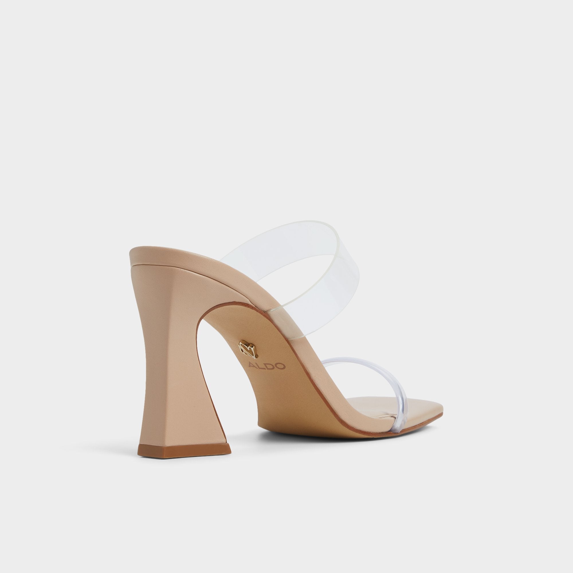 Calley Tan Women's Heeled mules - Heeled mule, Block heel | Aldo discount