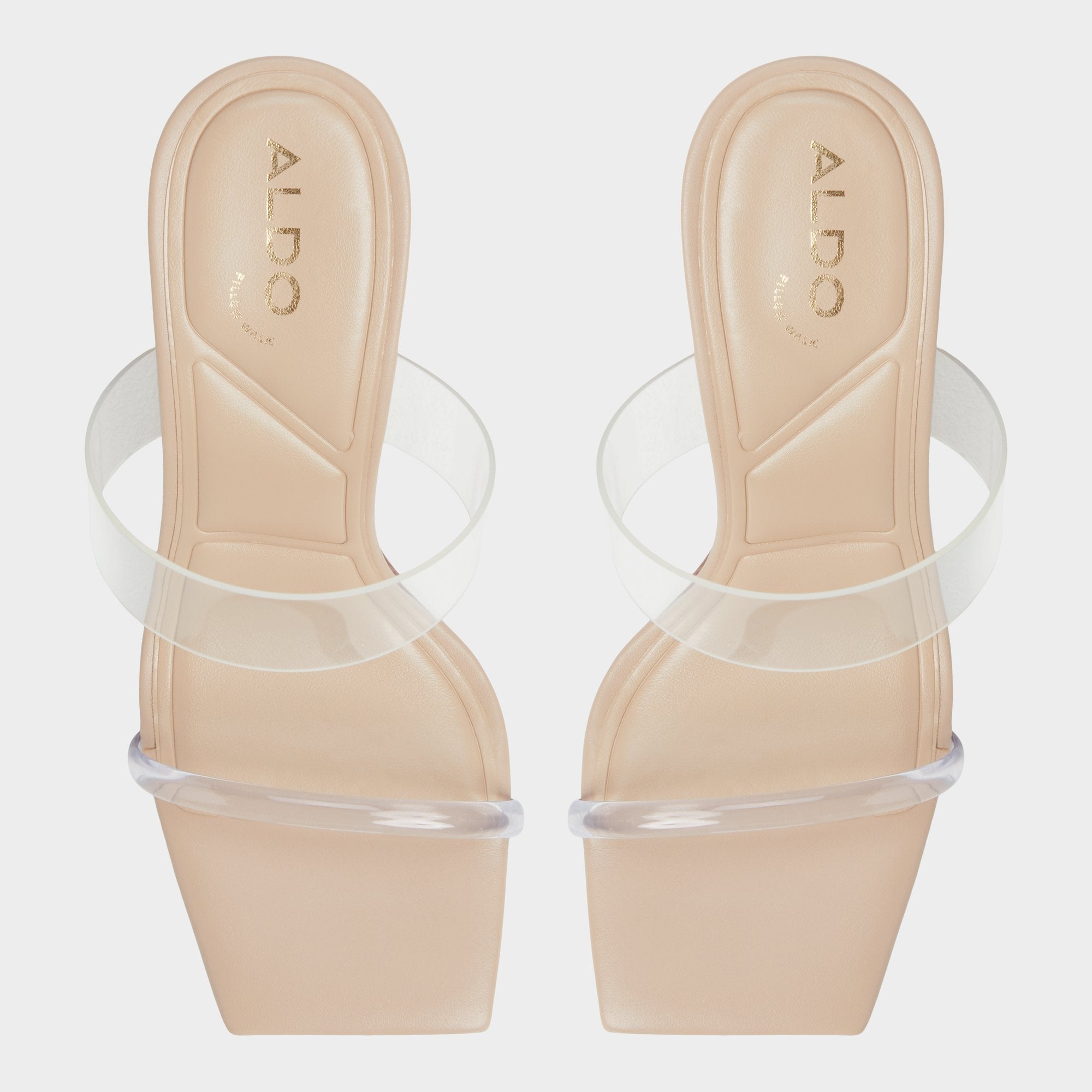 Calley Tan Women's Heeled mules - Heeled mule, Block heel | Aldo discount