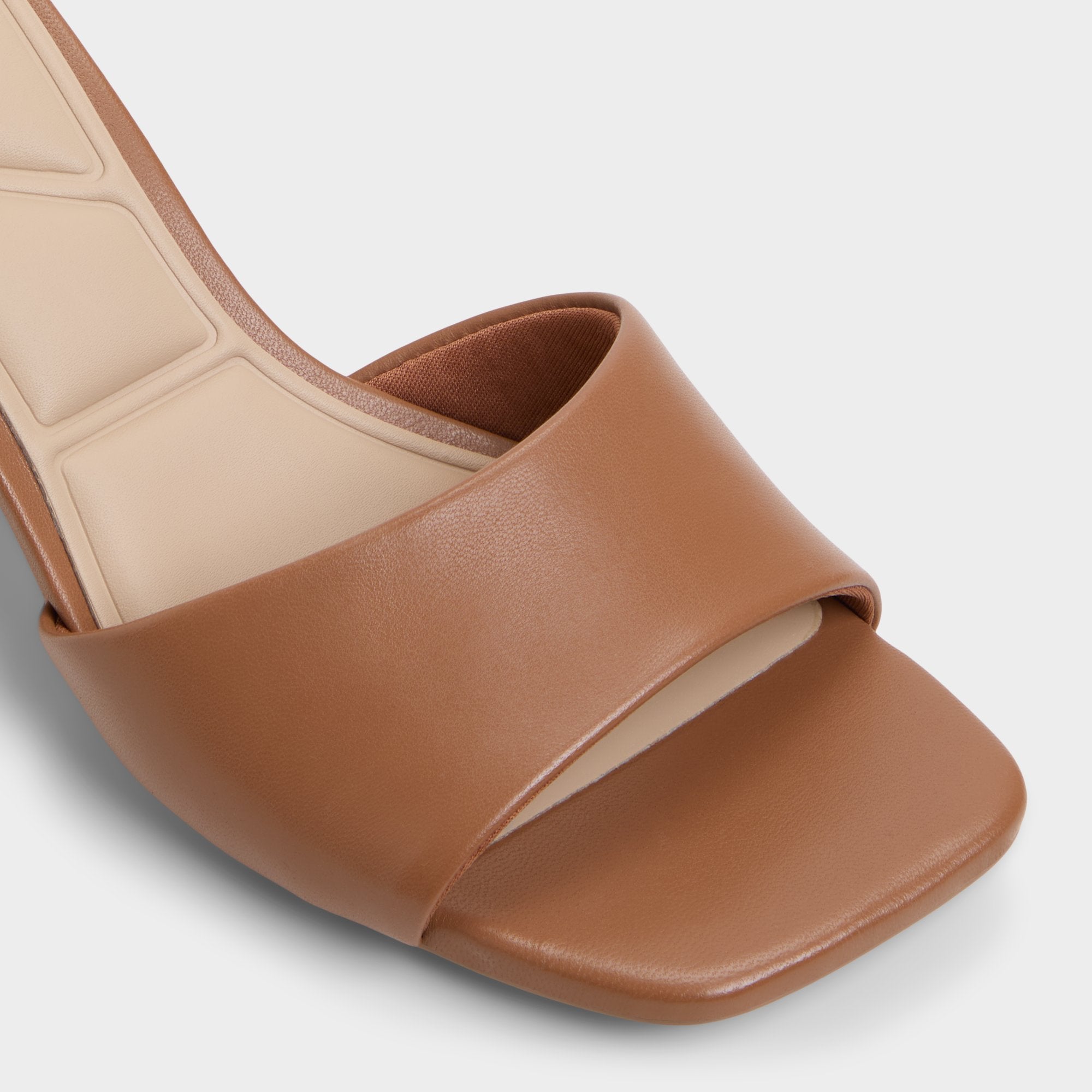 Tisha Tan Women's Heeled mules - Heeled mule, Block heel | Aldo sale