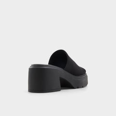 Harrietta Black Women's Wedges - Heeled mule, Block heel | Aldo online