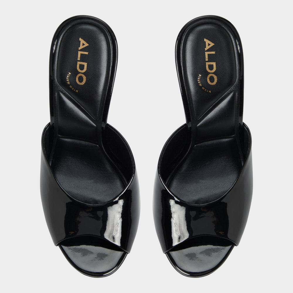 Fidelia Black Women's Heeled mules - Heeled mule | Aldo outlet