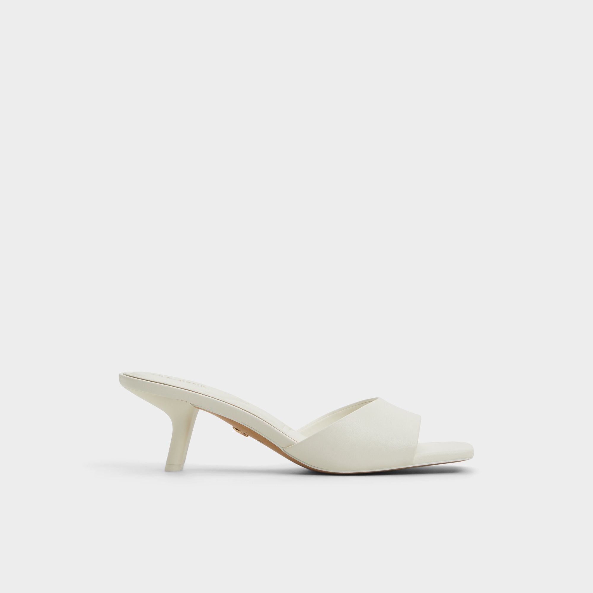 Enchanting White Women's Heeled mules - Heeled mule, Kitten heel | Aldo sale