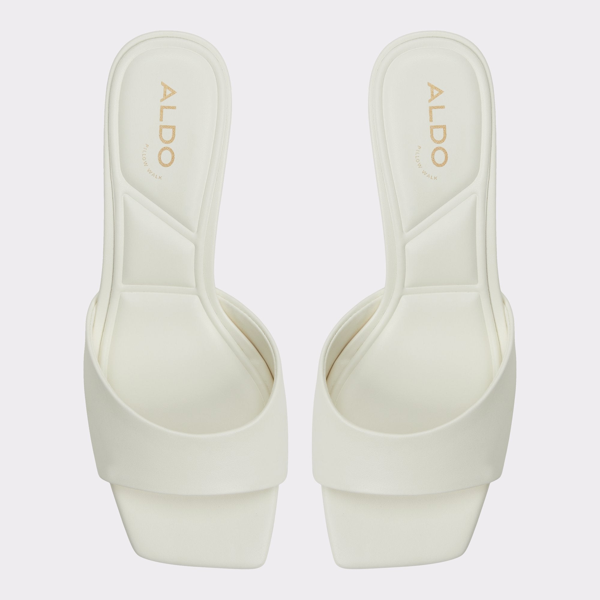 Enchanting White Women's Heeled mules - Heeled mule, Kitten heel | Aldo sale