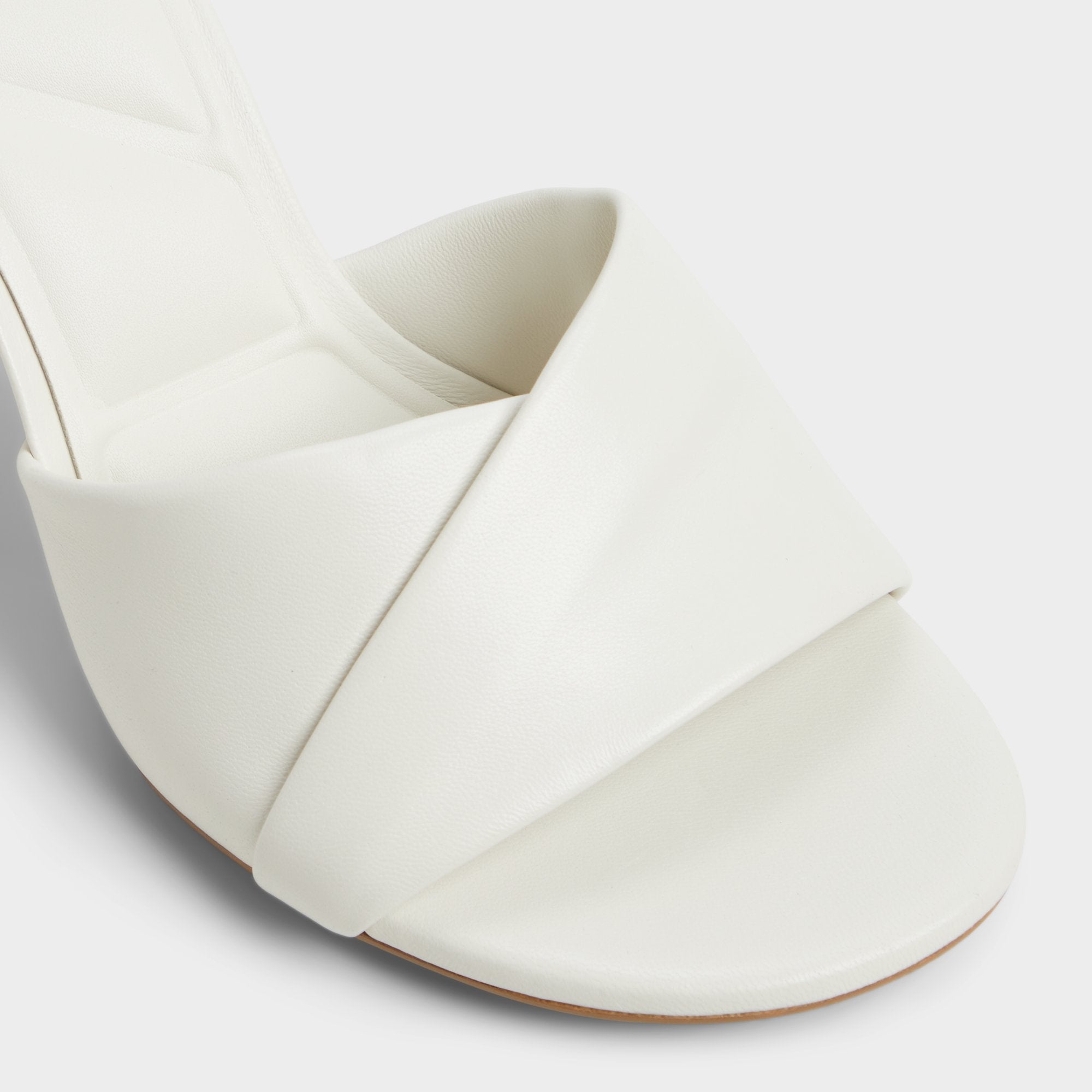 Lyhanna White/Bone Women's Heeled mules - Heeled mule, Stiletto heel | Aldo for sale