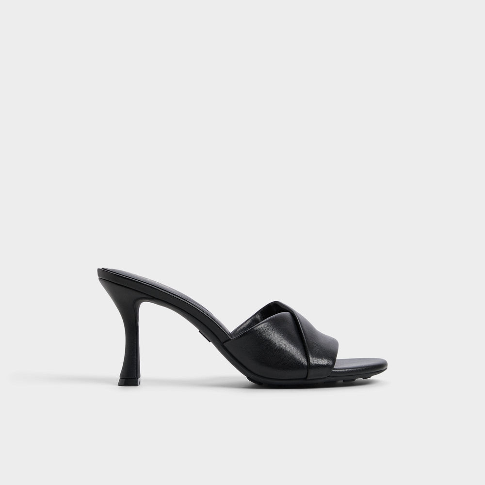 Lyhanna Black Women's Heeled mules - Heeled mule, Stiletto heel | Aldo online