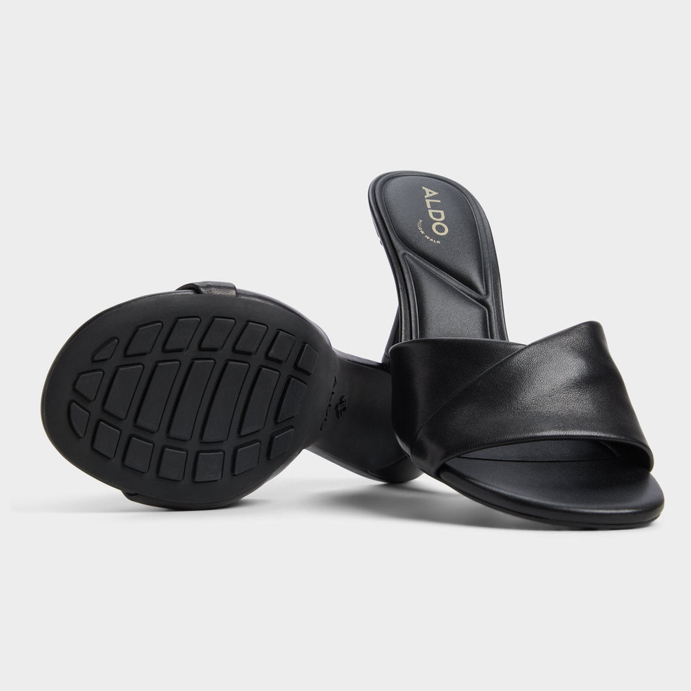 Lyhanna Black Women's Heeled mules - Heeled mule, Stiletto heel | Aldo online