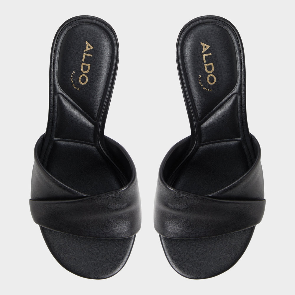Lyhanna Black Women's Heeled mules - Heeled mule, Stiletto heel | Aldo online