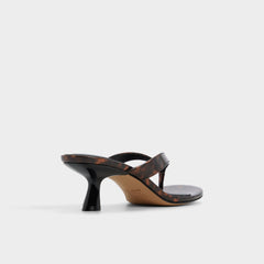 Jump in Open Brown - Heeled flip flop, Kitten heel | Aldo on sale