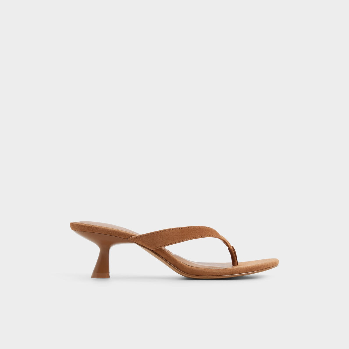 Jump in Medium Brown - Heeled flip flop, Kitten heel | Aldo online