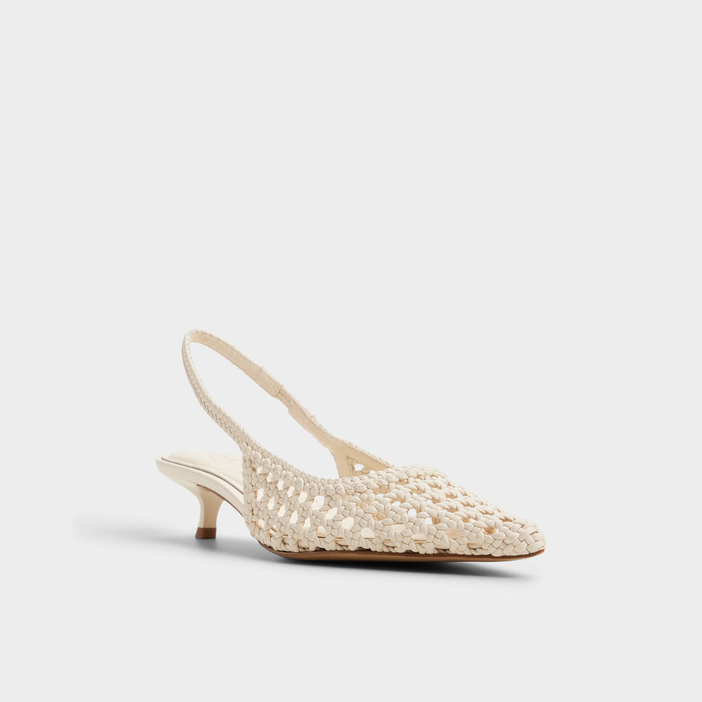 Violettia in Light Beige - Sling back high heel, Kitten heel | Aldo discount