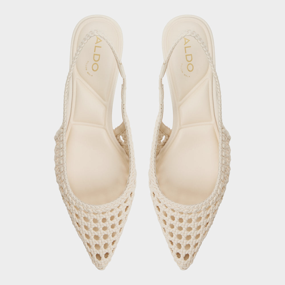 Violettia in Light Beige - Sling back high heel, Kitten heel | Aldo discount