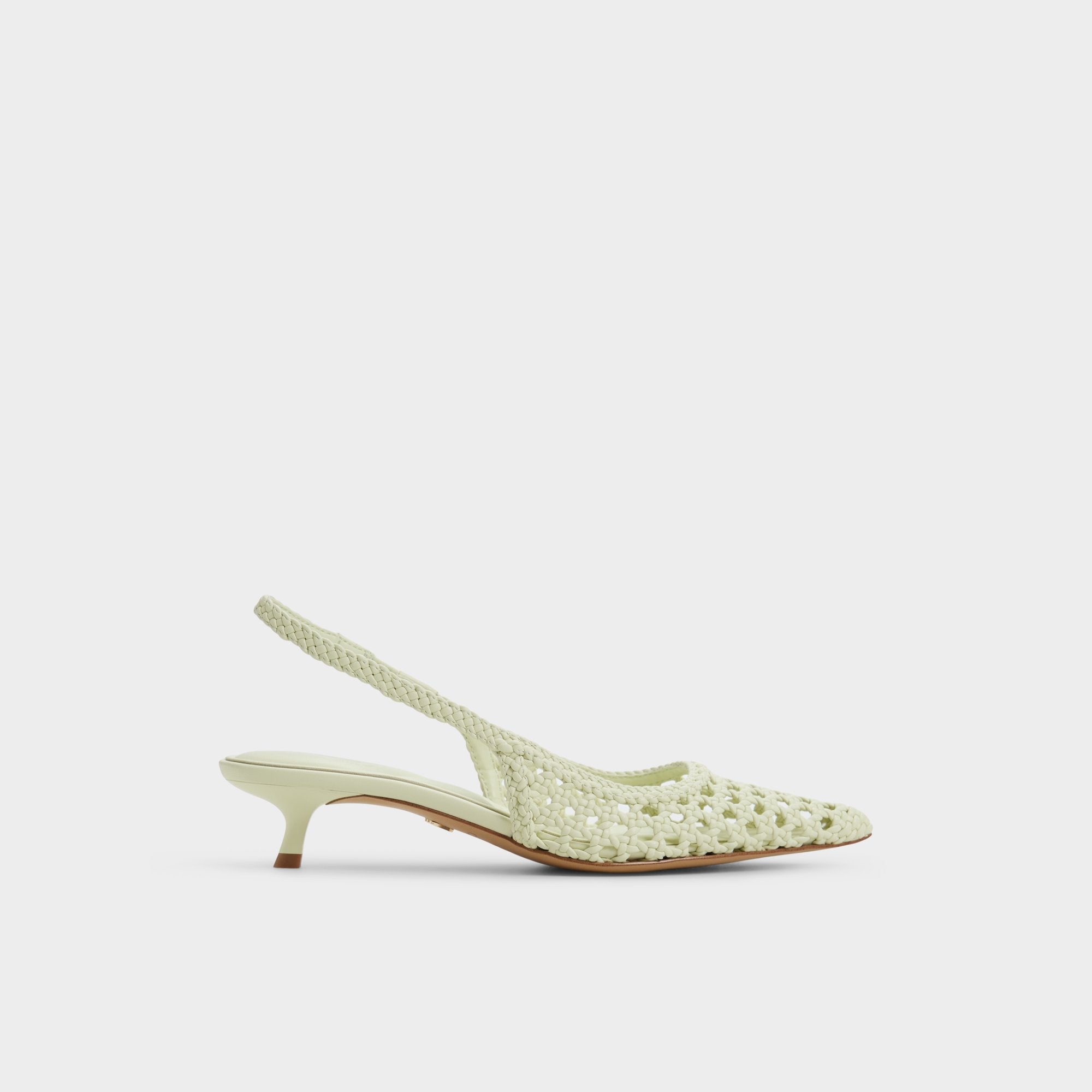 Violettia in Other Green - Sling back high heel, Kitten heel | Aldo for sale