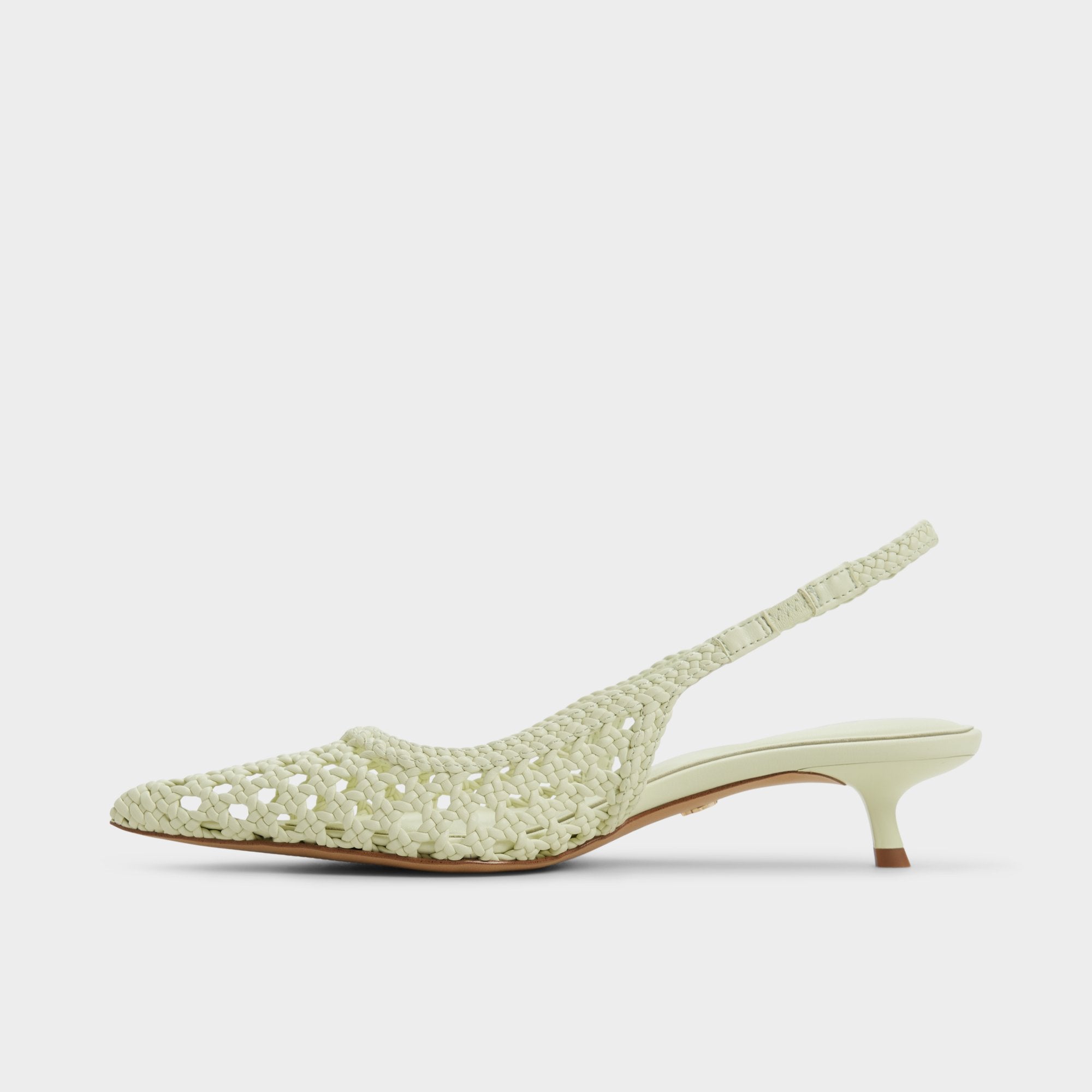 Violettia in Other Green - Sling back high heel, Kitten heel | Aldo for sale